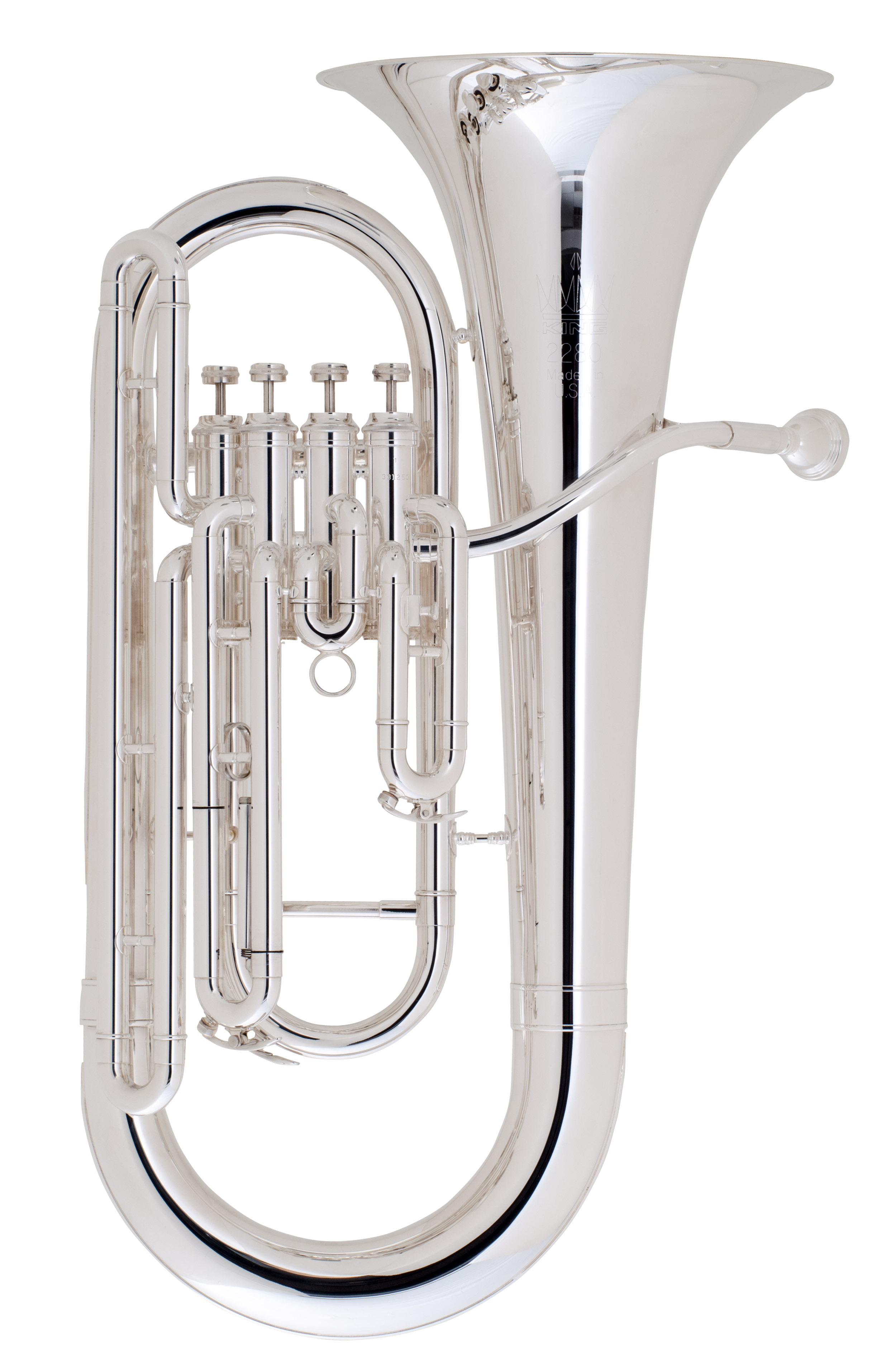 King Step-Up Model 2280SP 4 Valve Euphonium